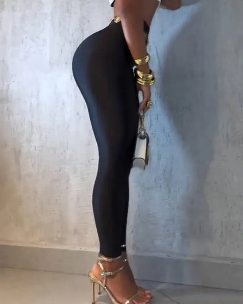 High Elastic Tummy Control Butt Lift Leggings For Women
