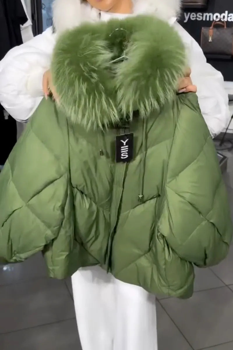 Fur Collar Puffer Jacket