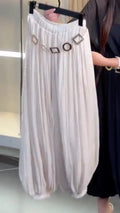 Pleated Harem Pants