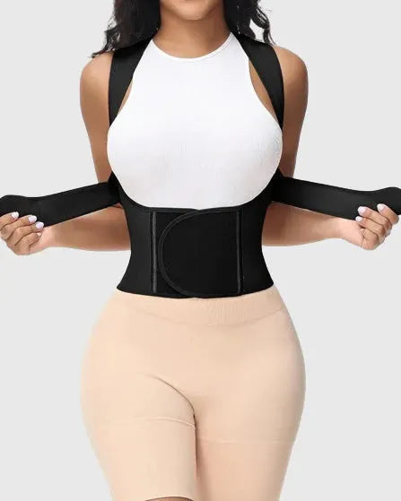 🎉 Back Brace Posture Corrective Vest Waisttrainer