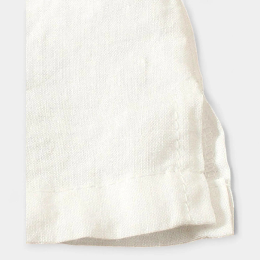 Short-Sleeved Blouse with Buttons