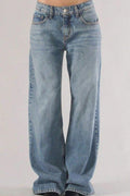 Vintage Low Rise Loose Jeans For Women