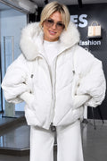 Fur Collar Puffer Jacket