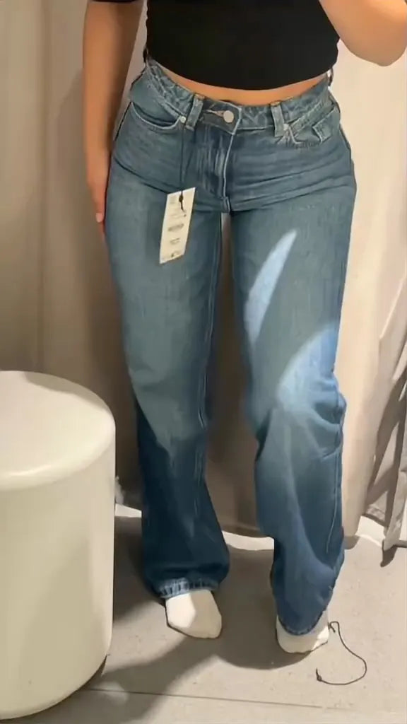 Light Mid Rise Bootcut Jeans
