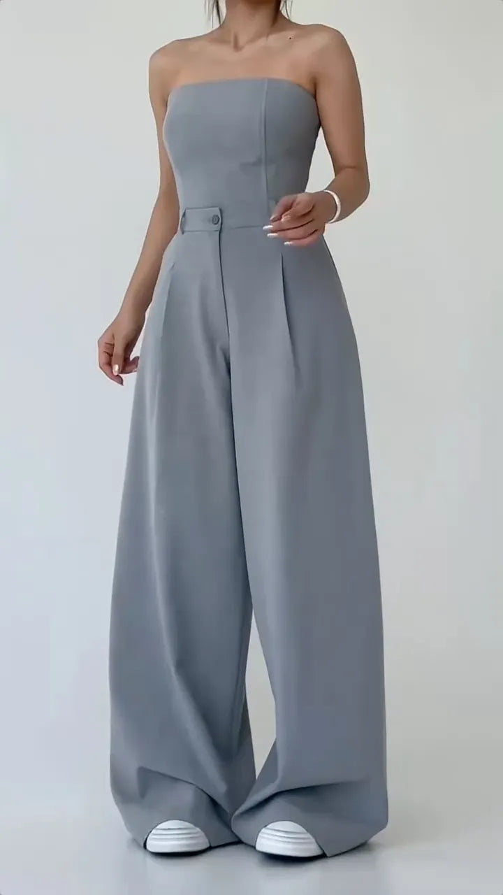 Tailored 2 Piece Pants Suit