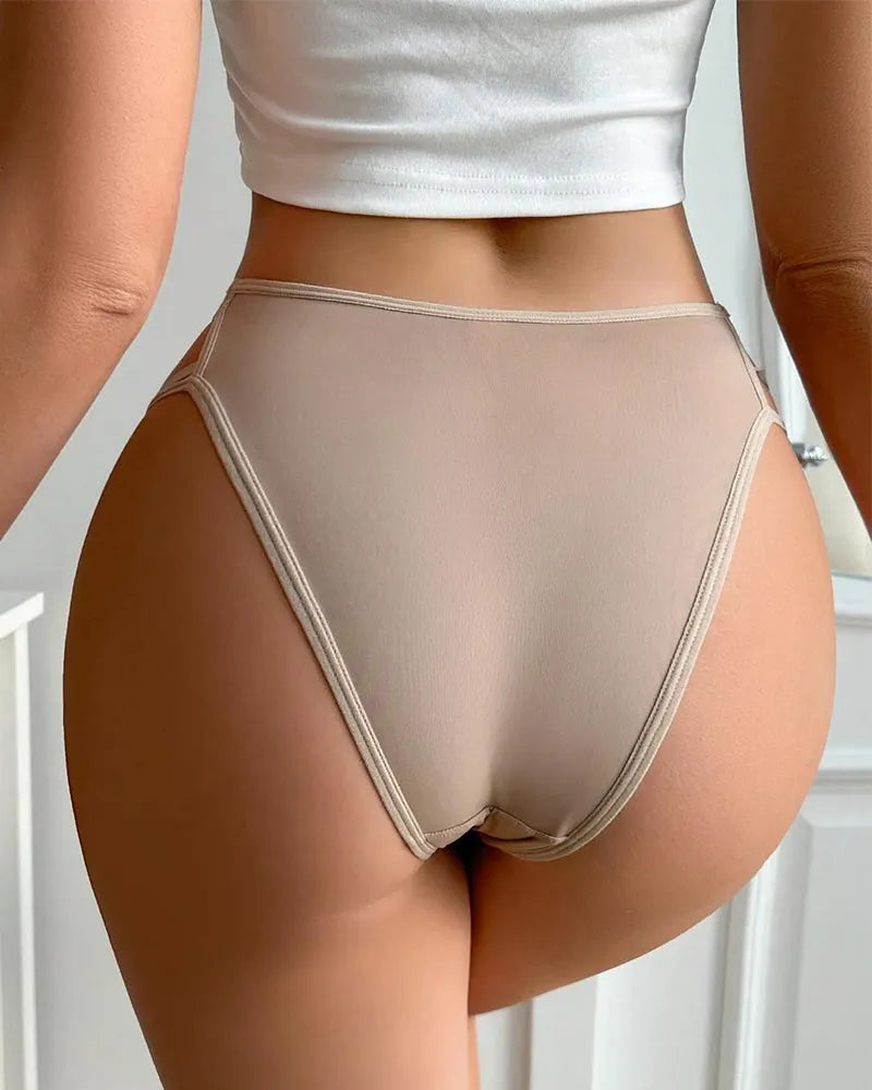 Women's Sexy Low Waist Cut Out Lace Comfort Panties