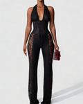 Sexy Lace Corset Jumpsuit