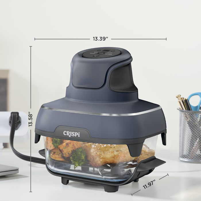 🎅CHRISTMAS CLEARANCE SALE💕4- in-1 Portable G lass Air Fryer Cooking System